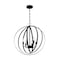 Nuvo Fixture, Pendant, 6-Lght, Incandescent, 60W, 120V, B10, Candelabra Bse, Height: 24.38 60/7068 - alternate 2